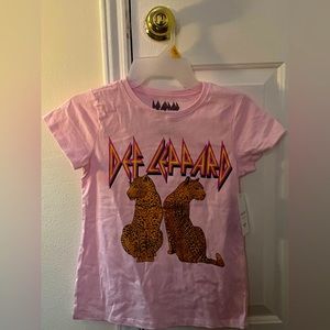 Pink graphic tee